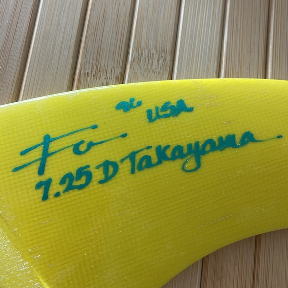 7.25” Donald Takayama Surfboard fin - Picture 3 of 4